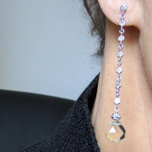 Earrings (NEW) - Crystal & Quartz!